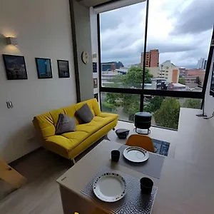  Apartamento Loft Moderno Con Vista A Cerros En Chapinero